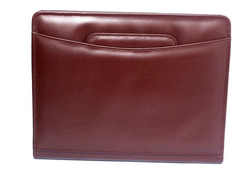 Leather Executive Portfolio Bag - Back View